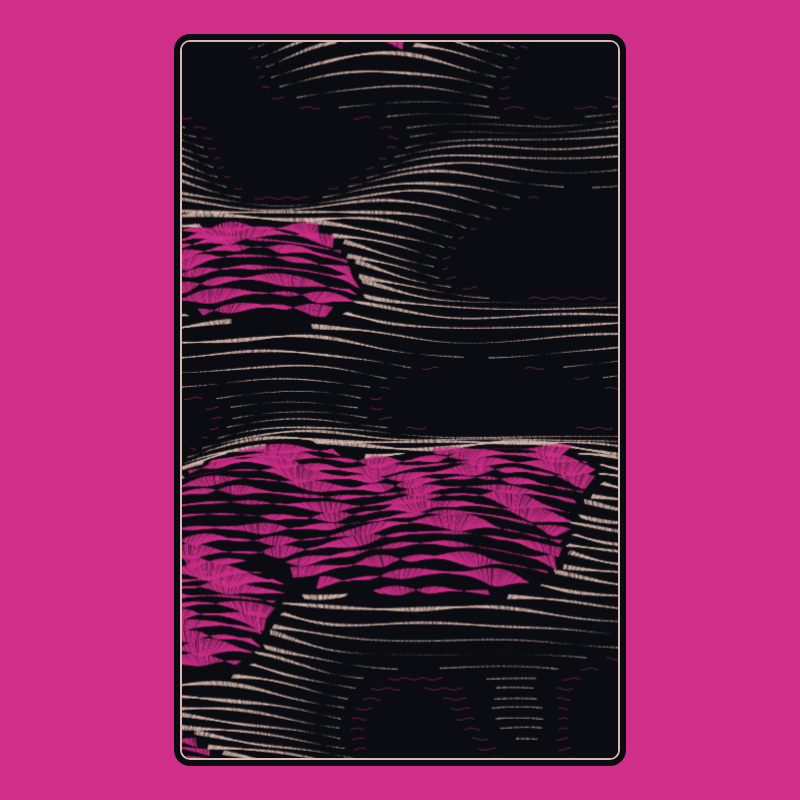 Topographic Playing Card #3