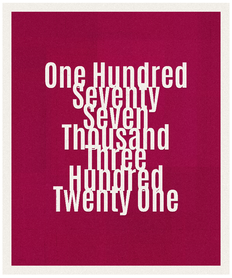 Count #177321