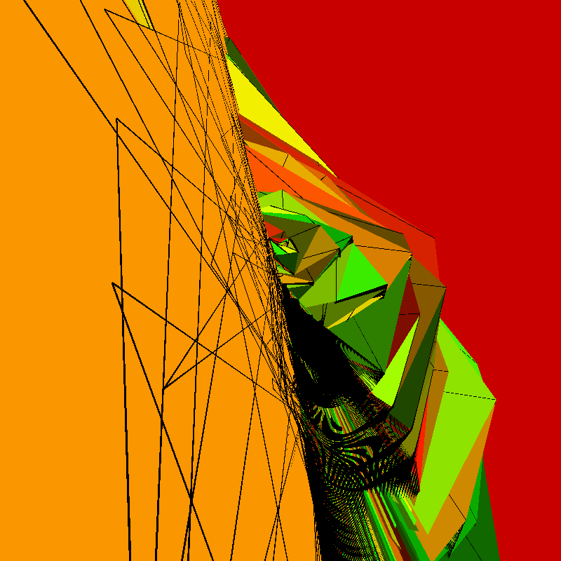 p5.js Descending a Staircase #7