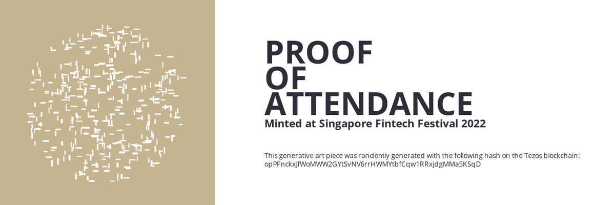 SFF2022 Proof of Attendance Token #507