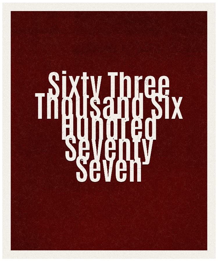 Count #63677