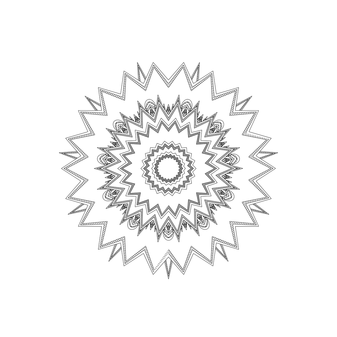 LL21 Mandala #608