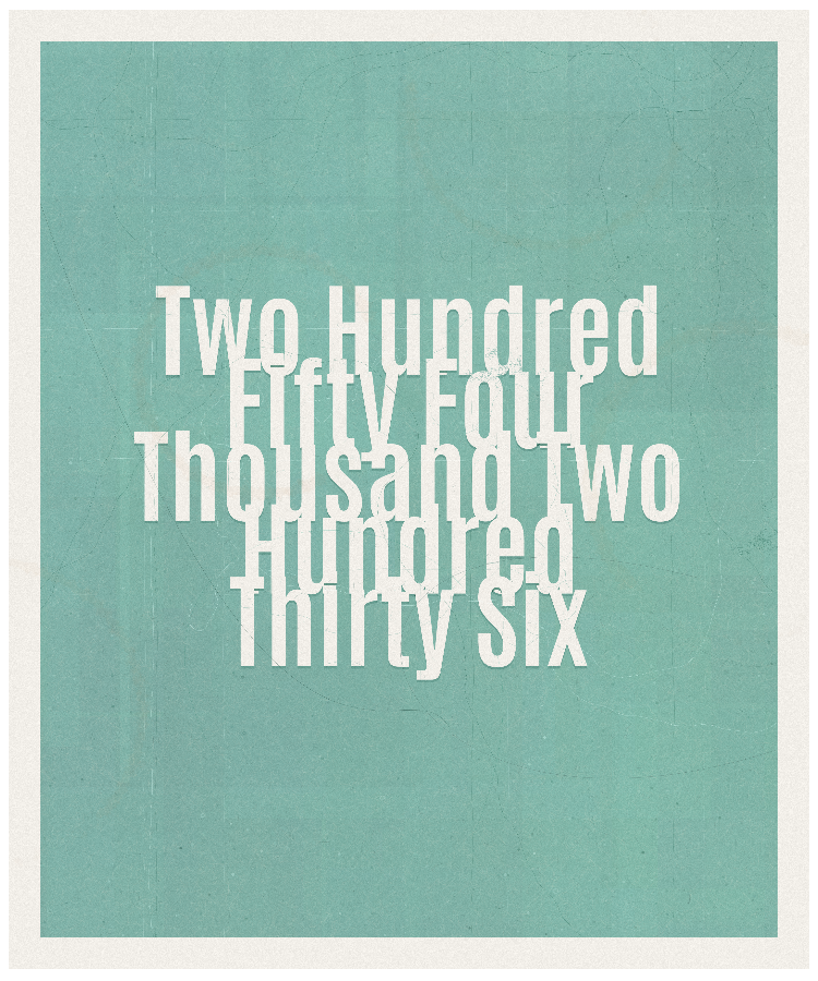Count #254236