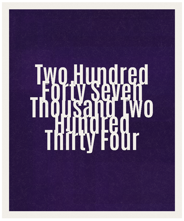 Count #247234