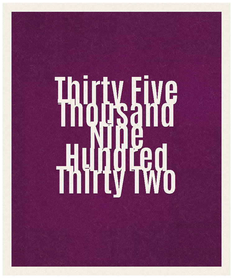 Count #35932