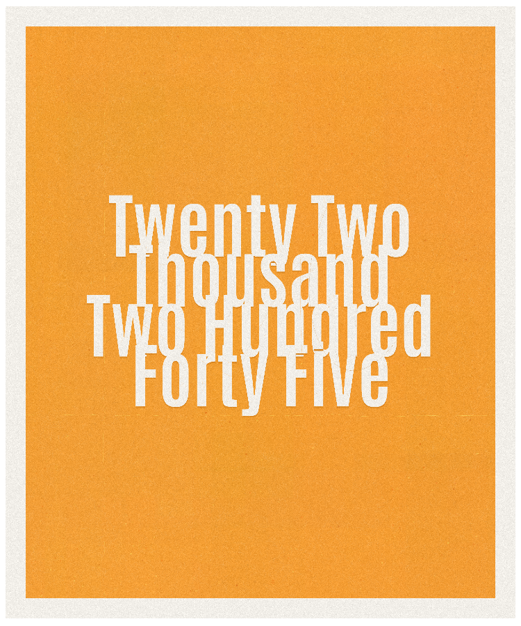 Count #22245