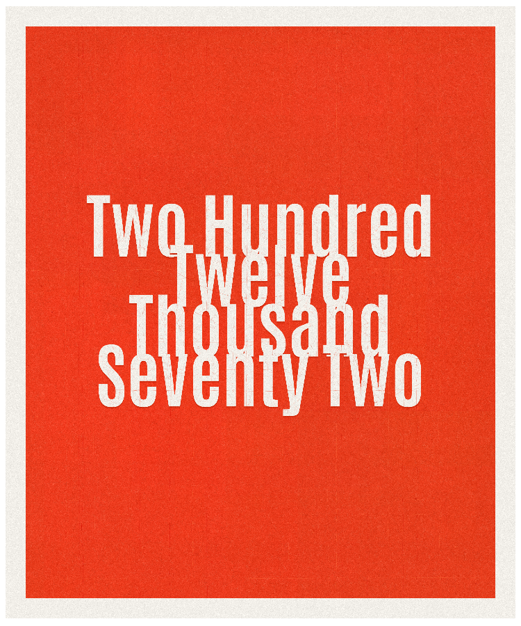 Count #212072