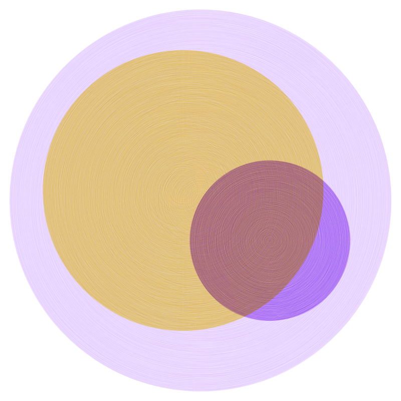 Brushed Circles #119