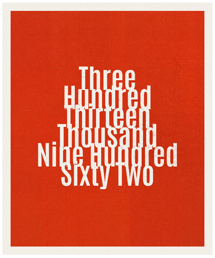 Count #313962