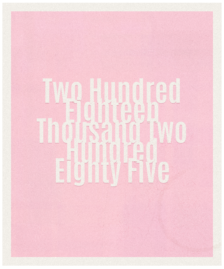 Count #218285