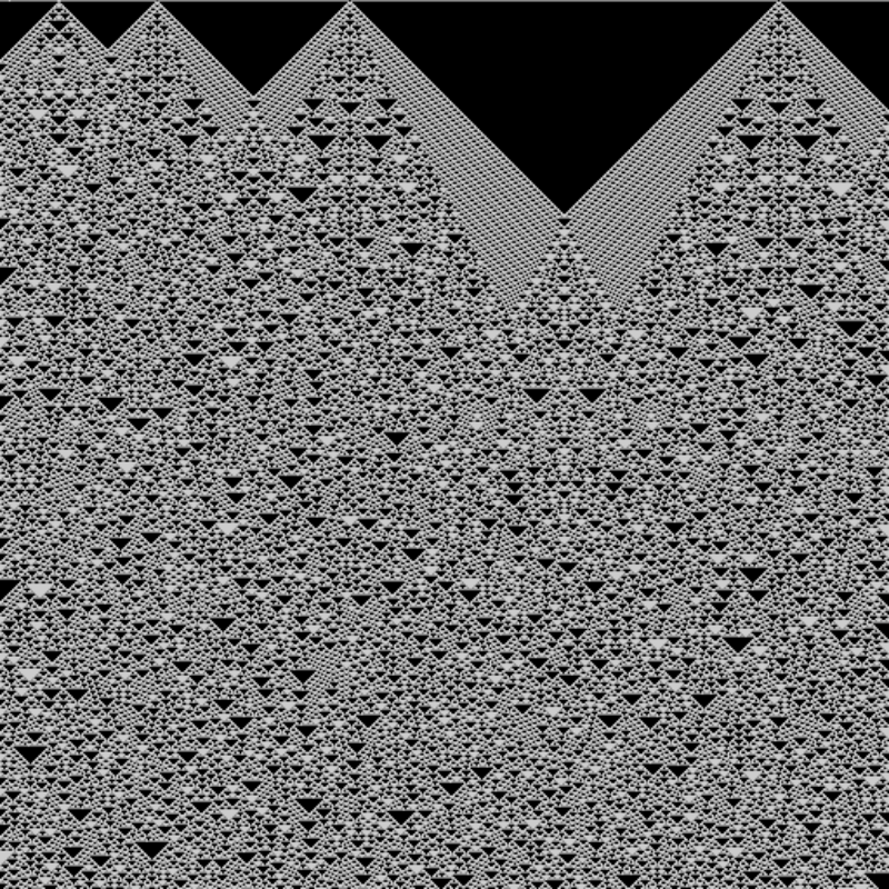 Totalistic Cellular Automata #186