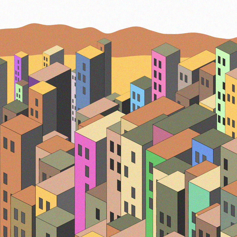 Coloured City #1