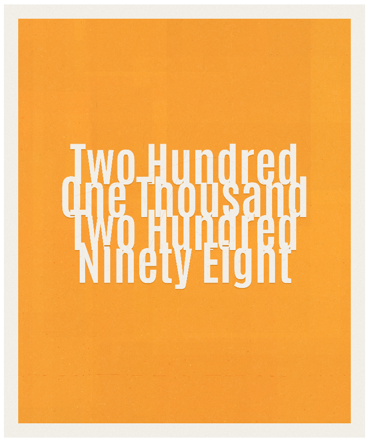 Count #201298