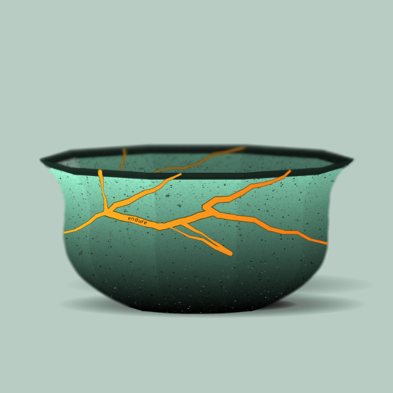 Kintsugi Pottery #11