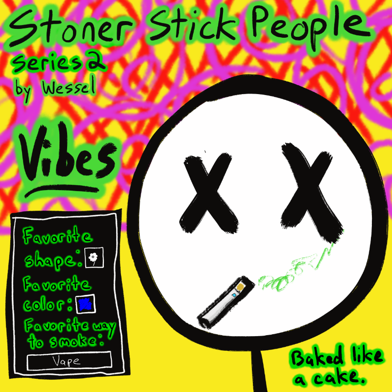 Stoner Stick People Series 2 #43