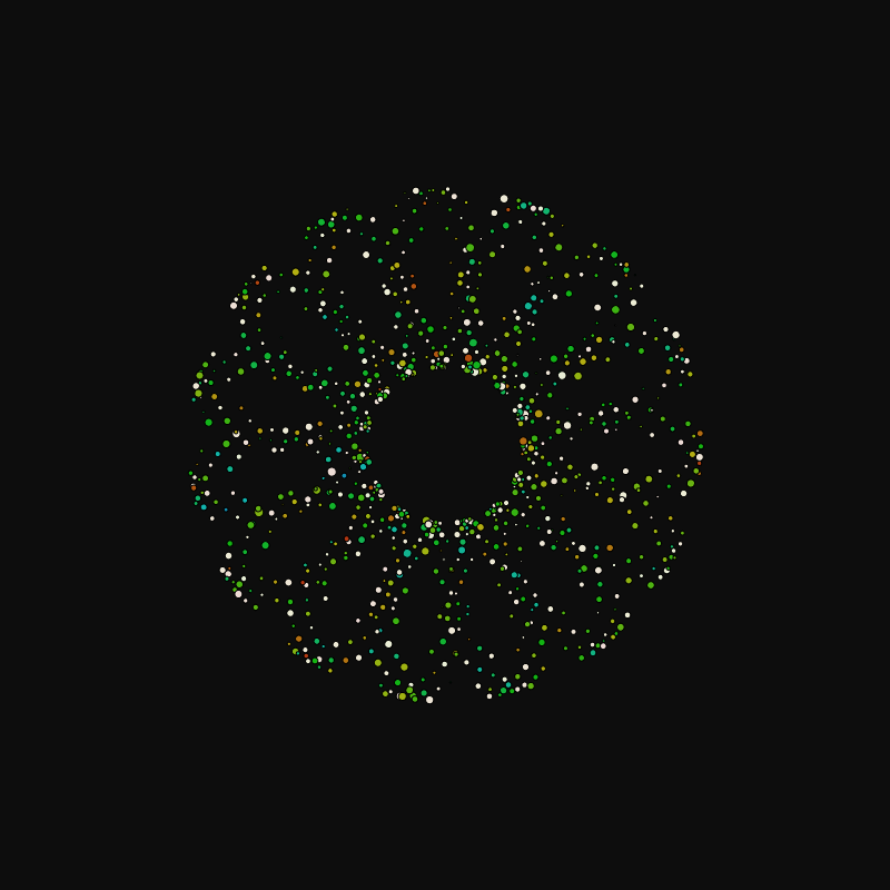 rotating particles #2