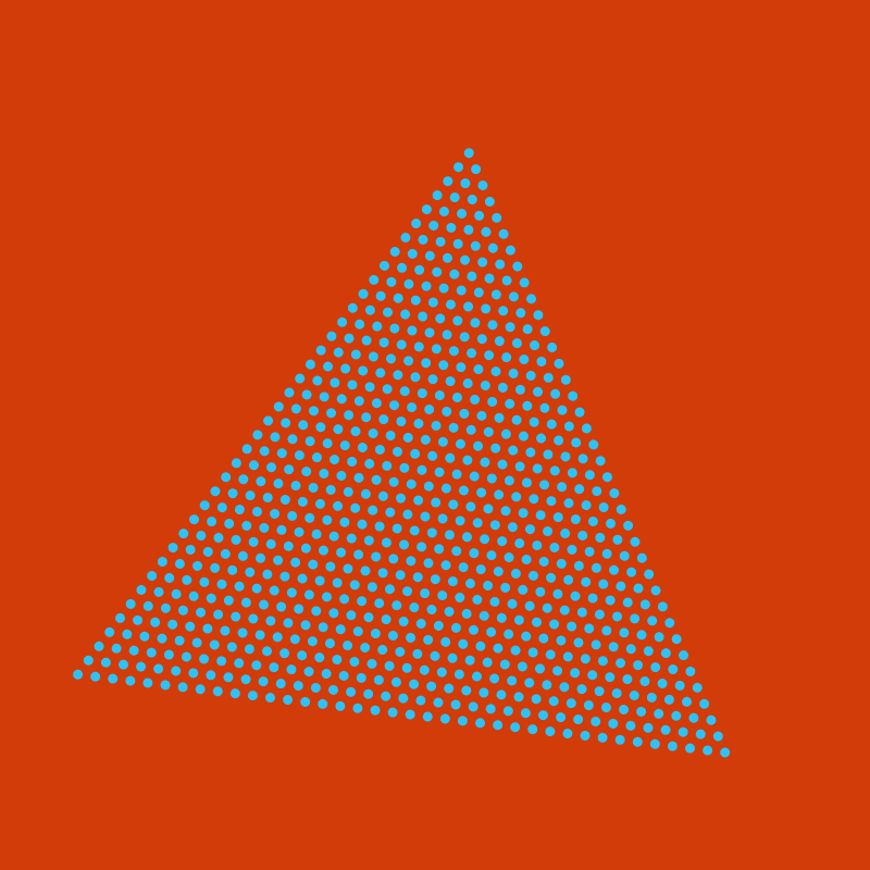 Triangle Color Study #62