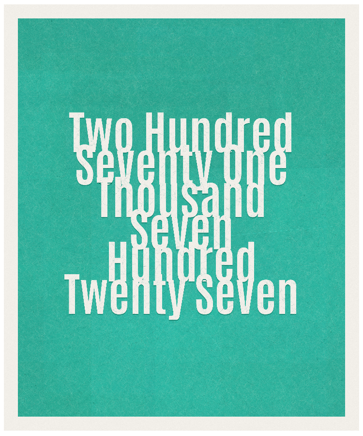 Count #271727