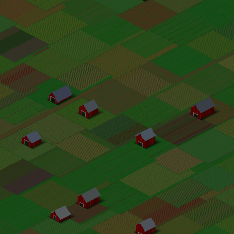 RED FARMS IN A QUIET COUNTY #28