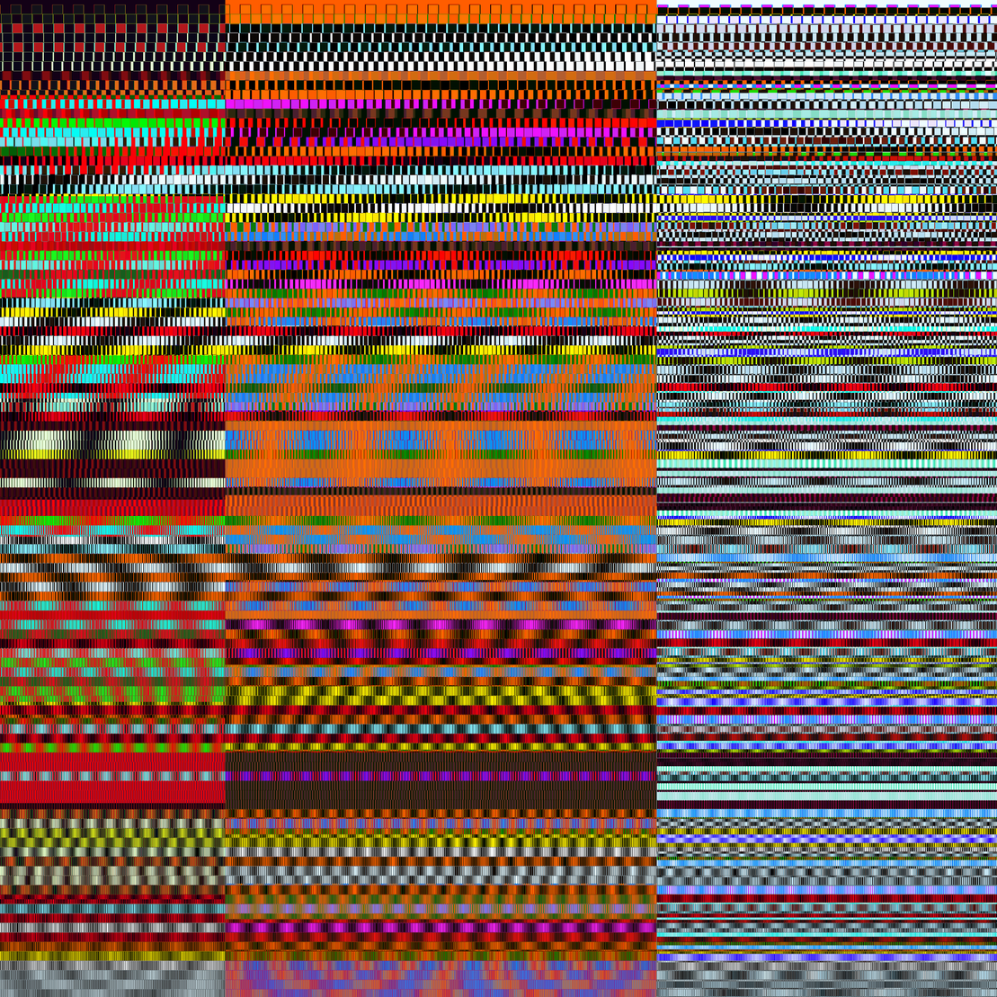 Glitchometry Stripes #21