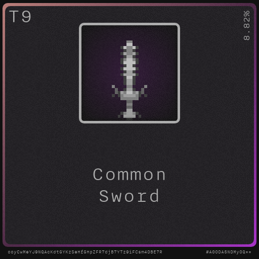 Gear for your quests - Sword #117