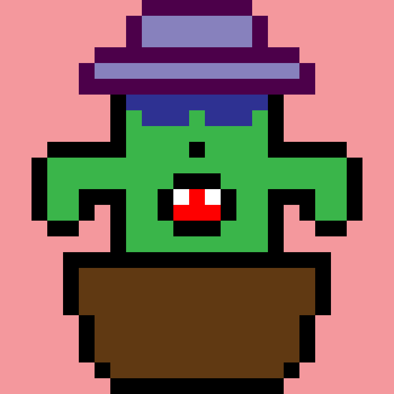 pixel cactus #1