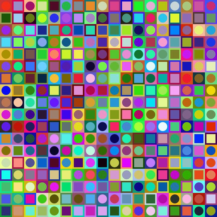 Square Dot Composition #216