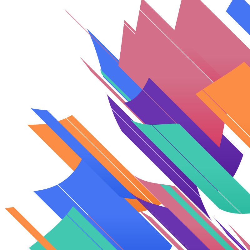 Composition #1 Ribbons #17