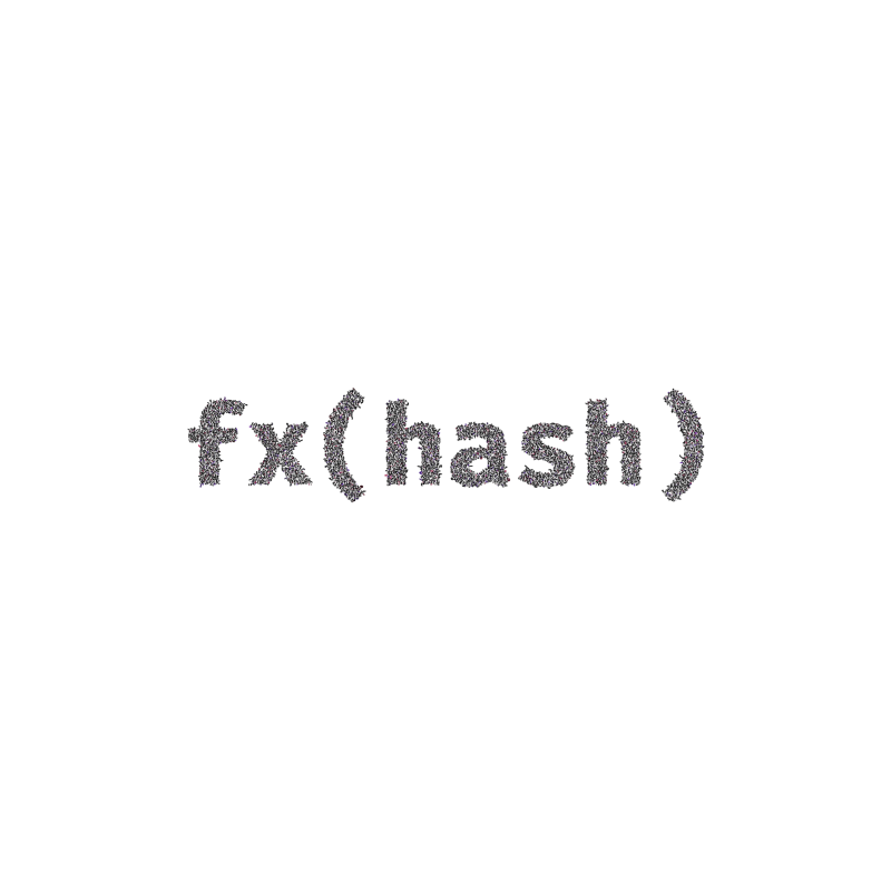 FXHASH Logo with Features #961