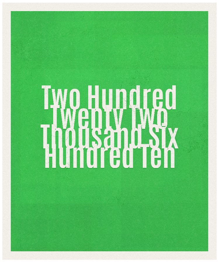 Count #222610