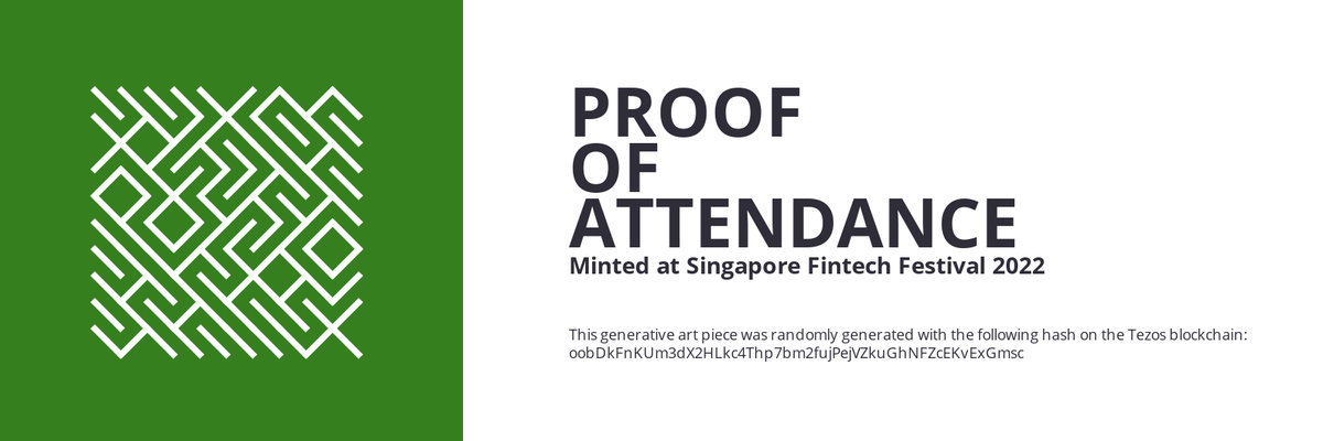 SFF2022 Proof of Attendance Token #444