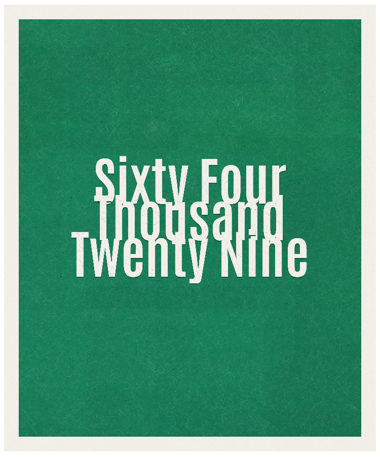 Count #64029
