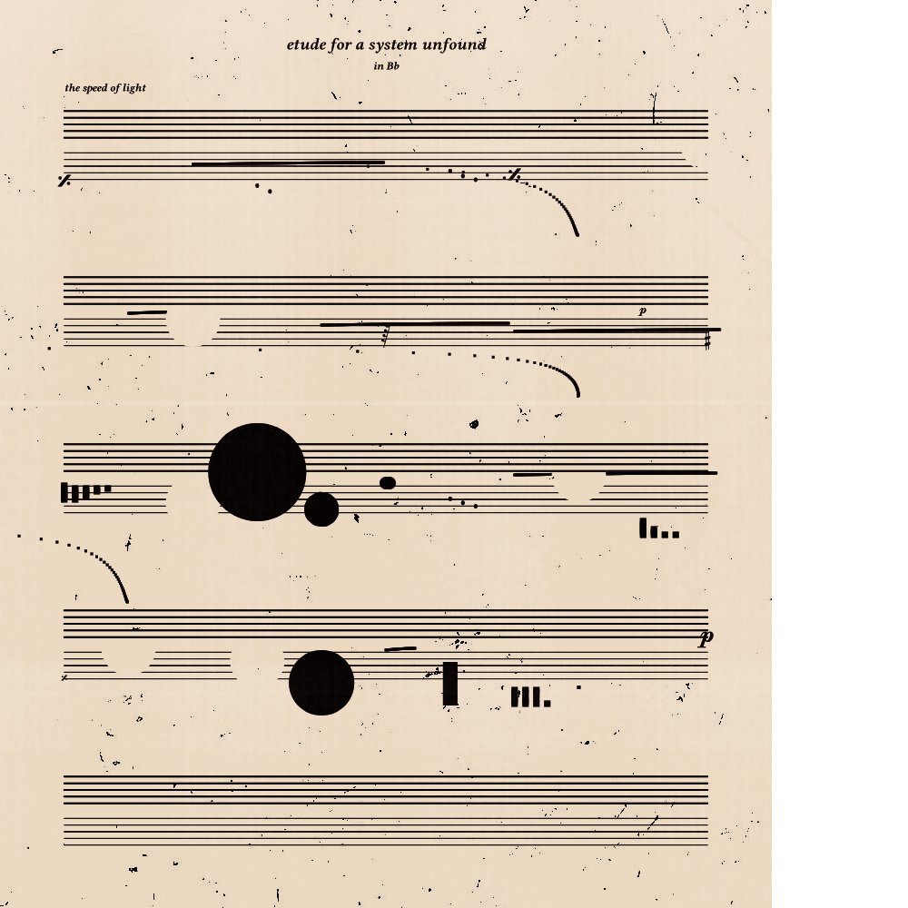 etude for a system unfound #2