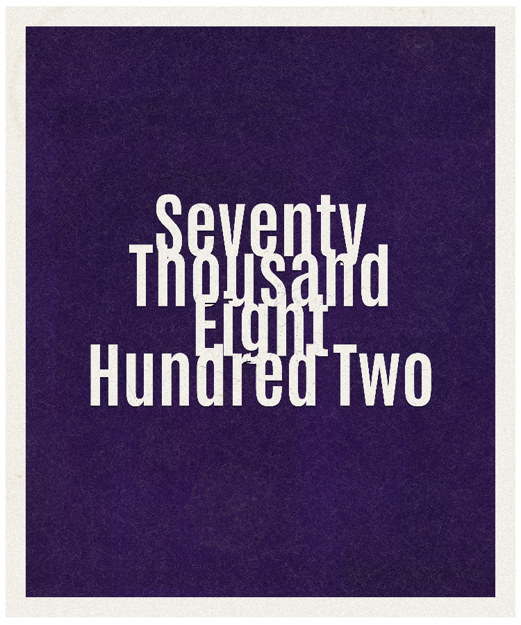 Count #70802