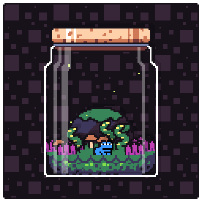 Toad Terrarium #203