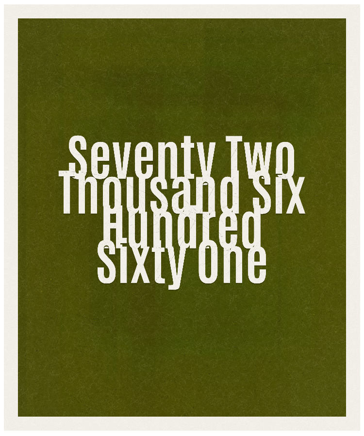 Count #72661