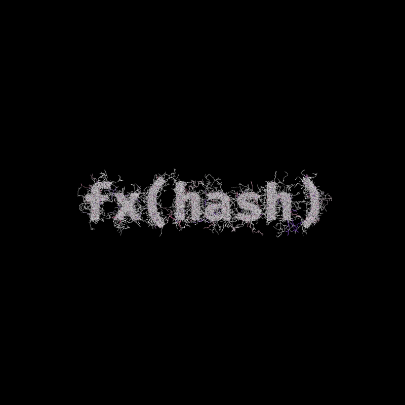 FXHASH Generative Logo #196