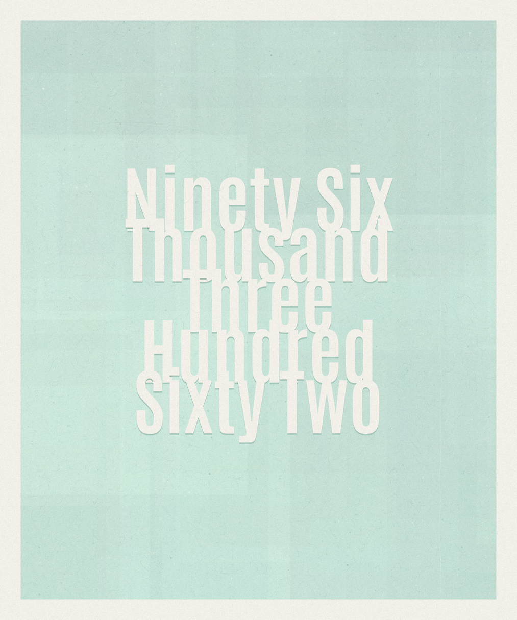 Count #96362