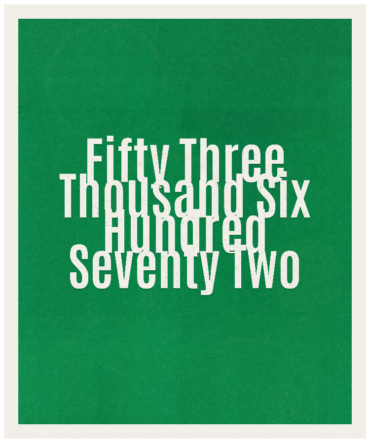 Count #53672