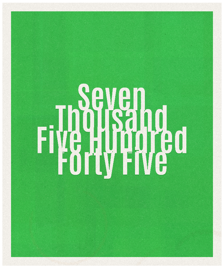 Count #7545