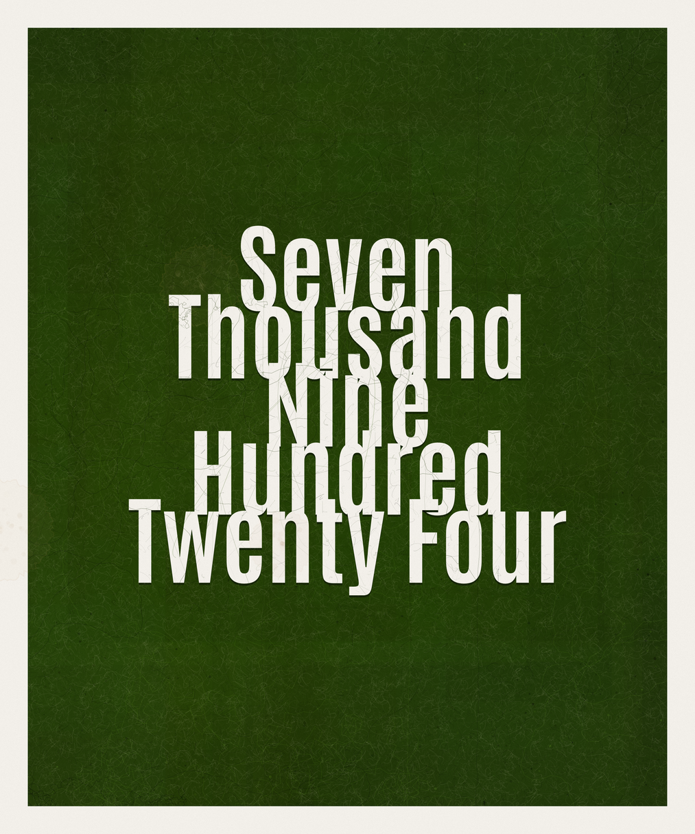 Count #7924