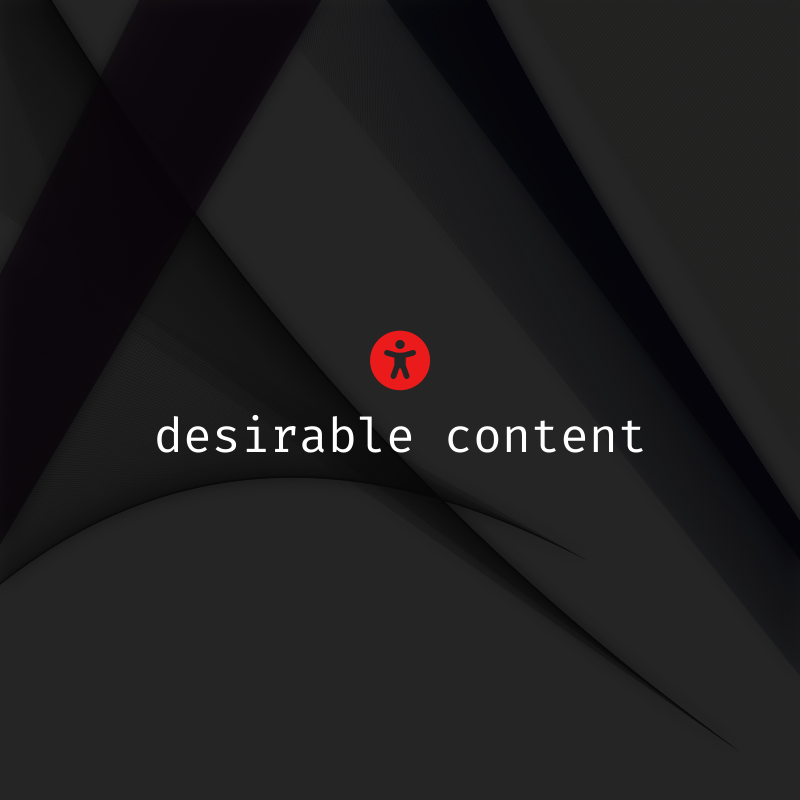 desirable content #33