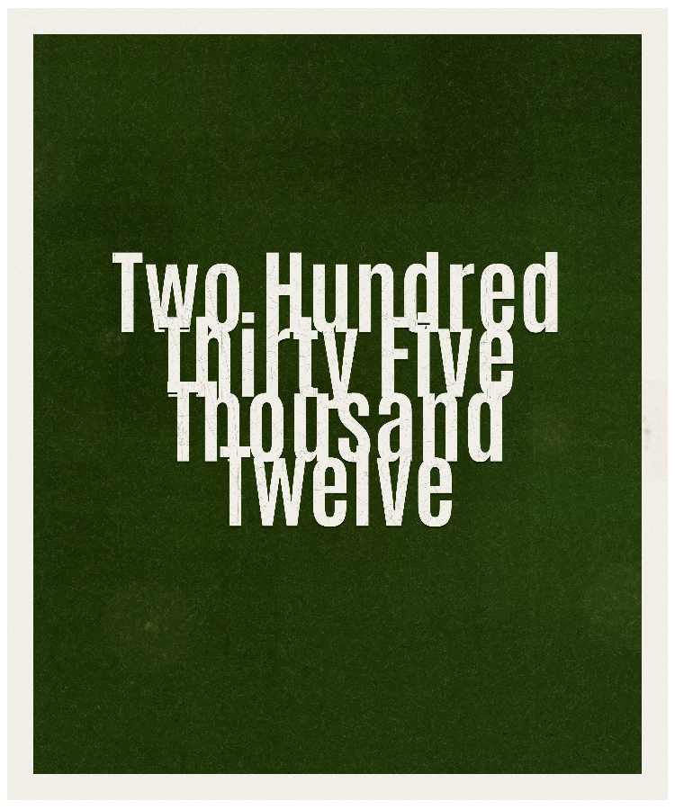 Count #235012
