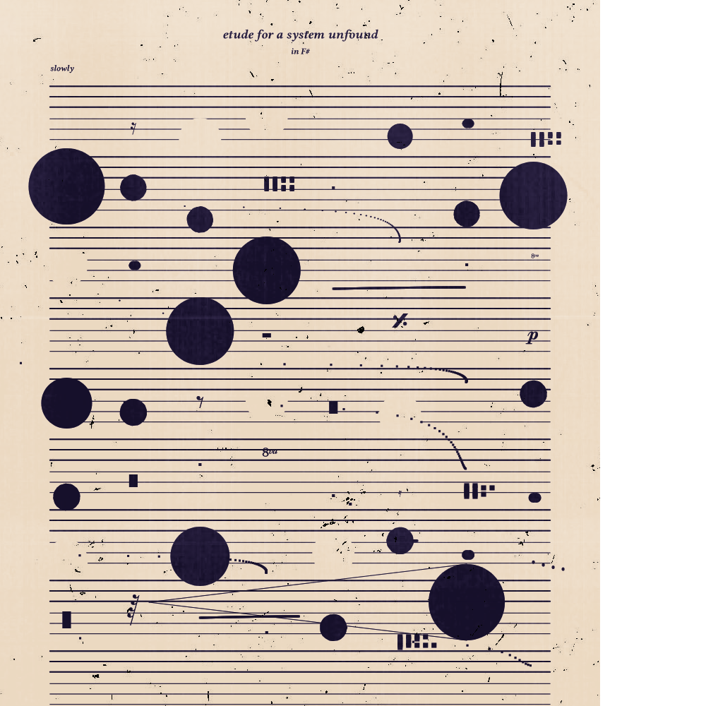 etude for a system unfound #239