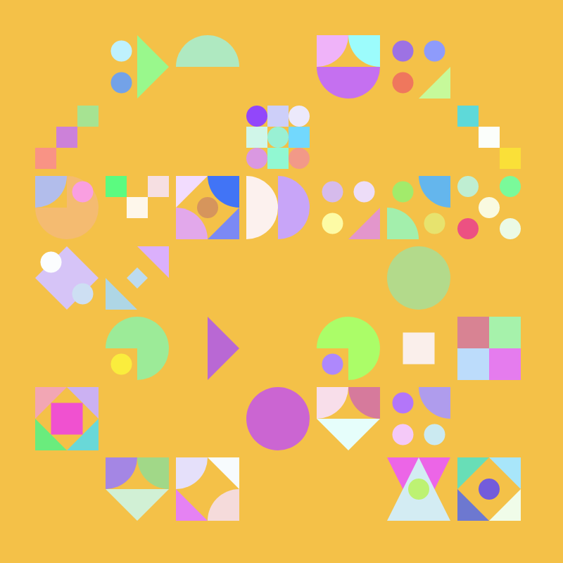 Confetti Shapes #4