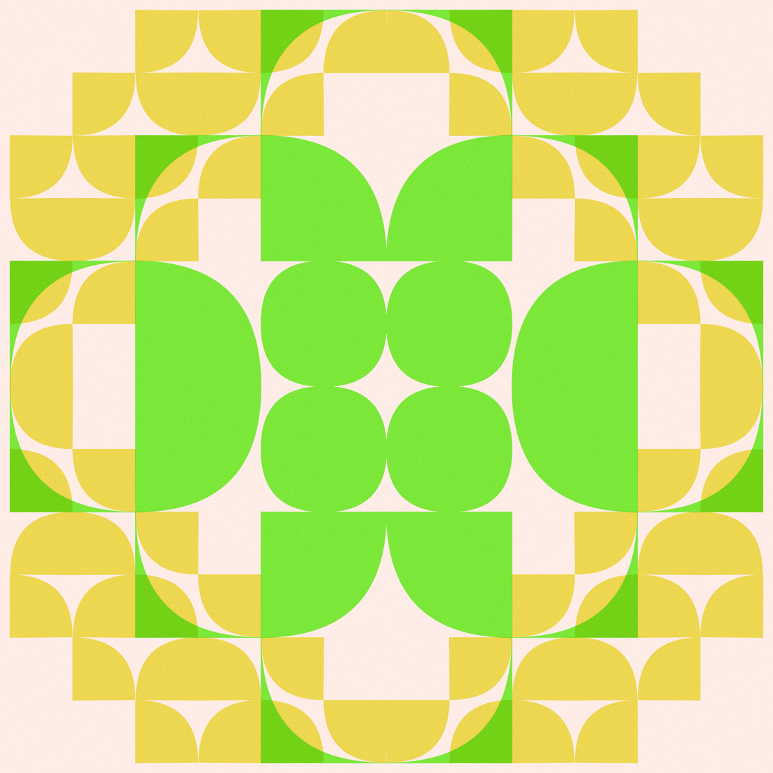 Floral tile #8