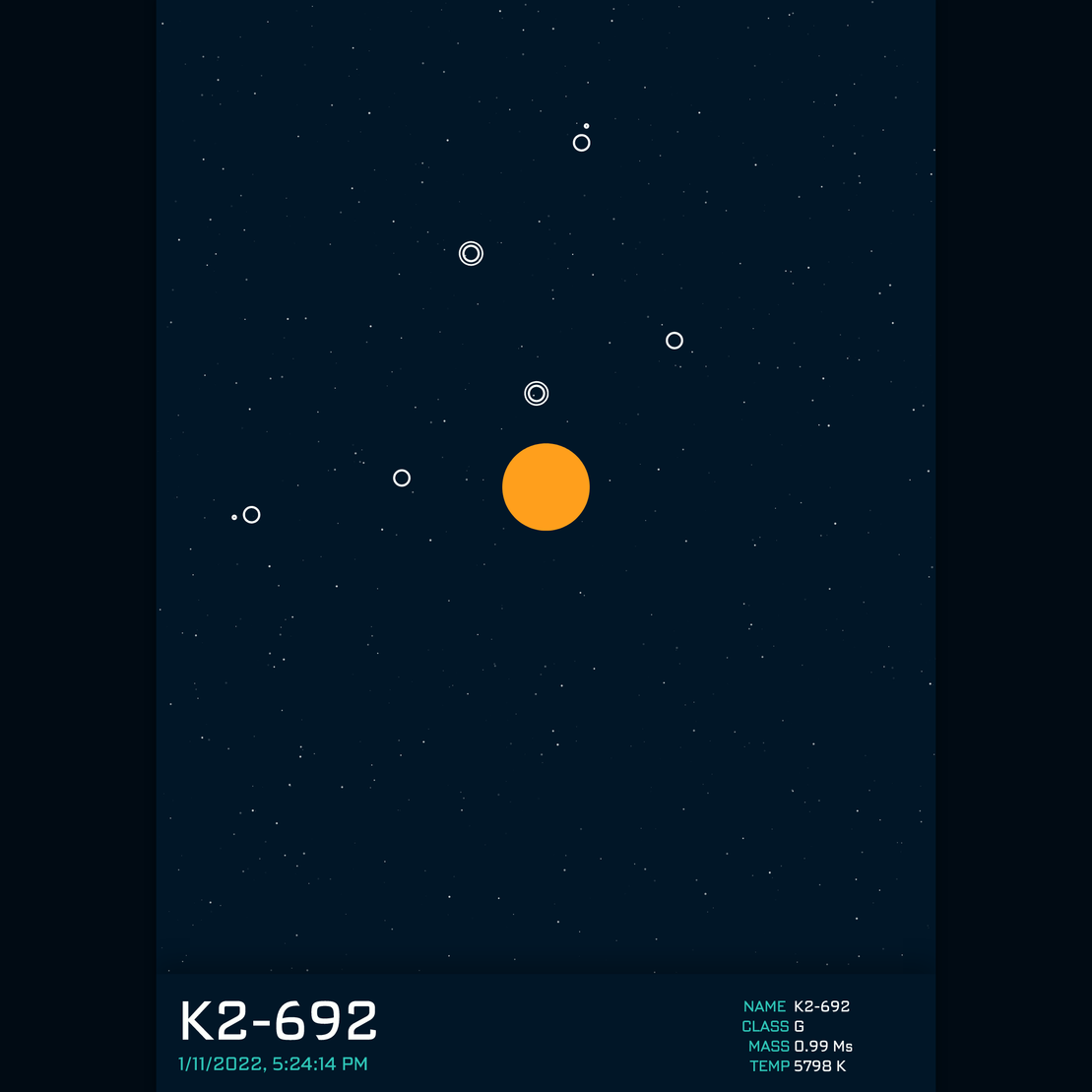 PLANETARY SYSTEM #96