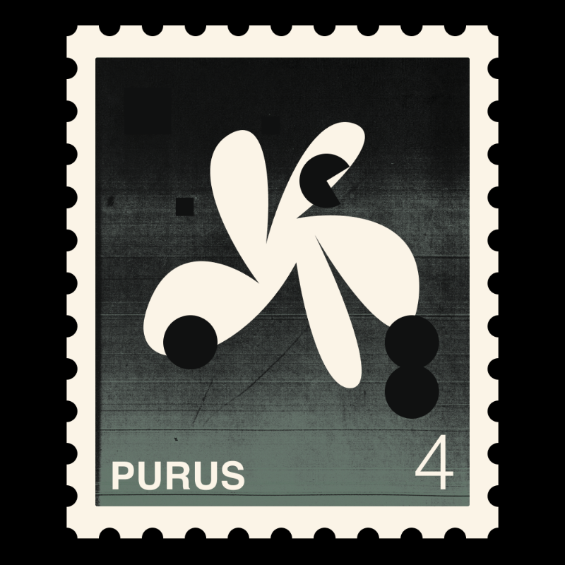 Postage stamp - Snowflakes #28