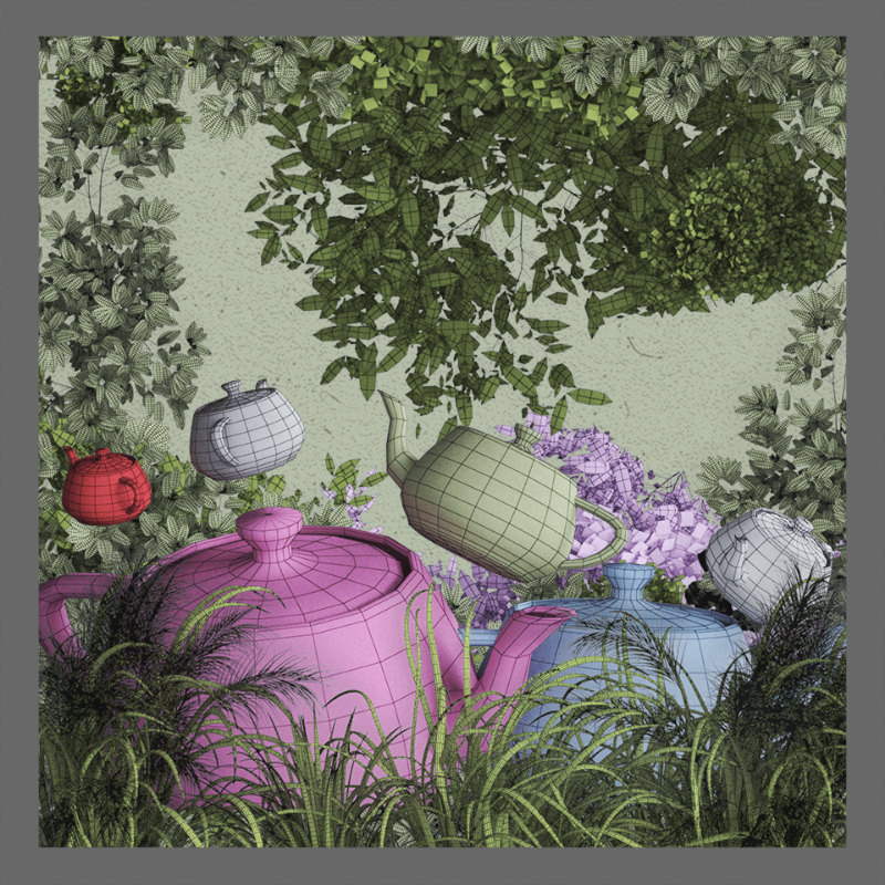Geo-forest #3dart #54