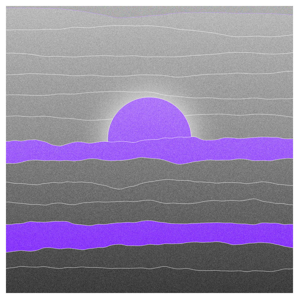 Sunset in Hashland #119